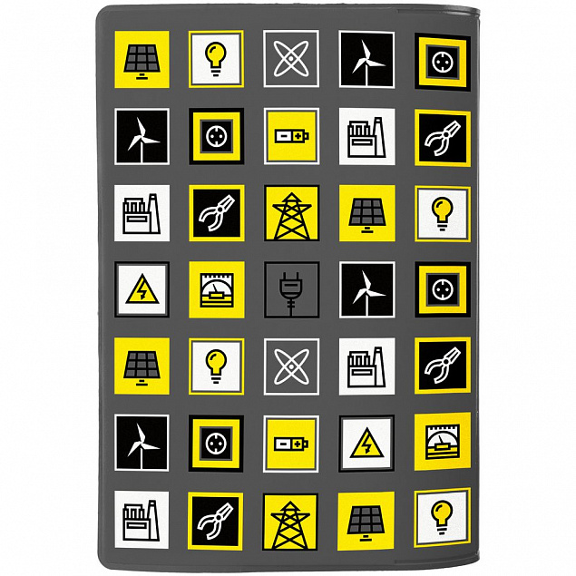 Обложка для паспорта Industry, энергетика с логотипом в Ставрополе заказать по выгодной цене в кибермаркете AvroraStore