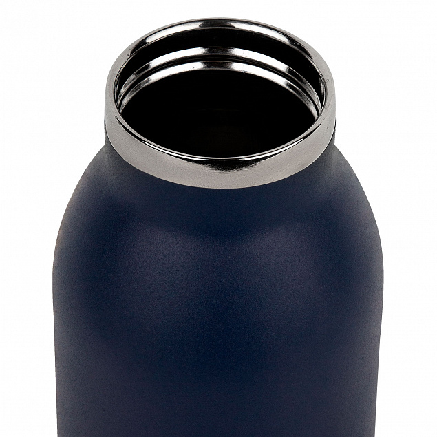 Термобутылка вакуумная герметичная Portobello, Vesper, 500 ml, синяя с логотипом в Ставрополе заказать по выгодной цене в кибермаркете AvroraStore
