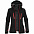 Куртка-трансформер женская Matrix, серая с черным с логотипом в Ставрополе заказать по выгодной цене в кибермаркете AvroraStore