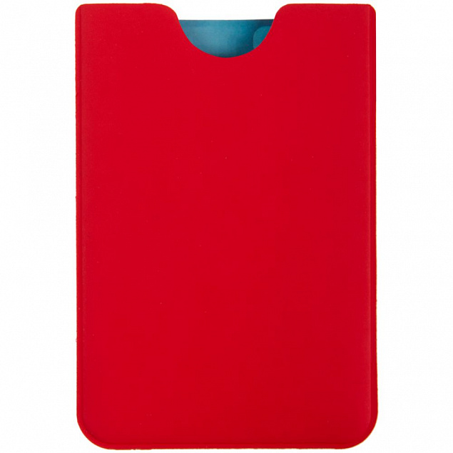 Чехол для карточки Dorset, красный с логотипом в Ставрополе заказать по выгодной цене в кибермаркете AvroraStore