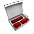 Набор Hot Box E2 софт-тач EDGE CO12s grey (красный) с логотипом в Ставрополе заказать по выгодной цене в кибермаркете AvroraStore