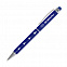 Шариковая ручка Crystal, синяя с логотипом в Ставрополе заказать по выгодной цене в кибермаркете AvroraStore