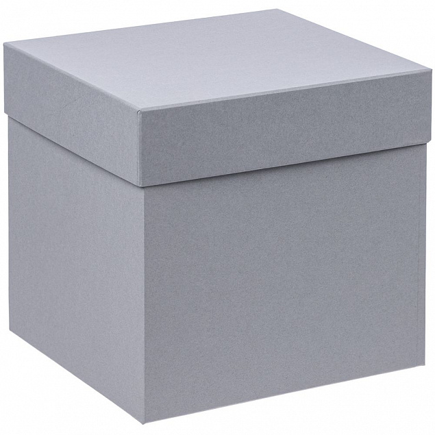 Коробка Cube M, серая с логотипом в Ставрополе заказать по выгодной цене в кибермаркете AvroraStore