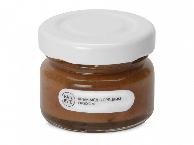 Подарочный набор Крем-мед в домике, крем-мед с грецким орехом 35 г с логотипом в Ставрополе заказать по выгодной цене в кибермаркете AvroraStore