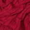 Плед Fado вязаный, 160*90 см, красный (без подарочной коробки) с логотипом в Ставрополе заказать по выгодной цене в кибермаркете AvroraStore