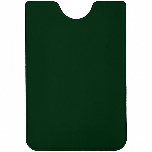 Чехол для карточки Dorset, зеленый с логотипом в Ставрополе заказать по выгодной цене в кибермаркете AvroraStore