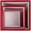 Коробка Cube L, красная с логотипом в Ставрополе заказать по выгодной цене в кибермаркете AvroraStore