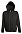 Толстовка мужская на молнии с капюшоном Seven Men 290, черная с логотипом в Ставрополе заказать по выгодной цене в кибермаркете AvroraStore