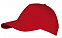 Бейсболка LONG BEACH, красная с логотипом в Ставрополе заказать по выгодной цене в кибермаркете AvroraStore