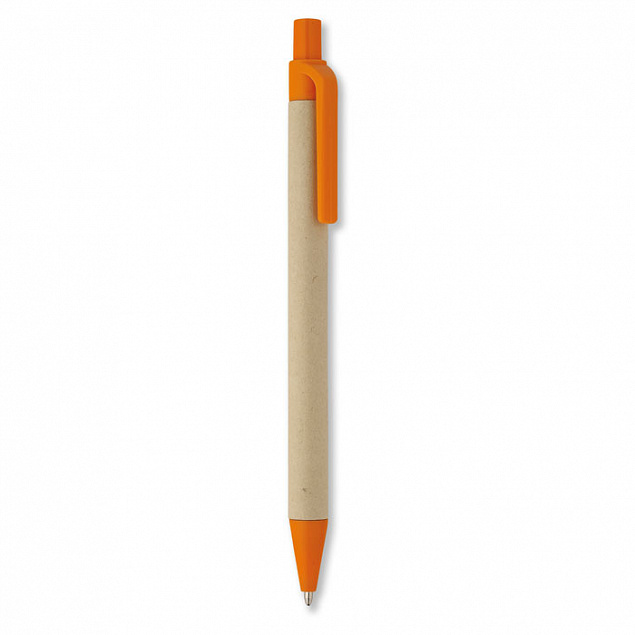 Ручка бумага/кукурузн.пластик с логотипом в Ставрополе заказать по выгодной цене в кибермаркете AvroraStore