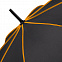 Зонт-трость Seam, оранжевый с логотипом в Ставрополе заказать по выгодной цене в кибермаркете AvroraStore