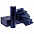Набор Gems: зонт и термос, синий с логотипом в Ставрополе заказать по выгодной цене в кибермаркете AvroraStore
