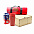 Подарочный набор Джей, красный с логотипом в Ставрополе заказать по выгодной цене в кибермаркете AvroraStore