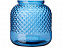 Подсвечник Estar из переработанного стекла, синий прозрачный с логотипом в Ставрополе заказать по выгодной цене в кибермаркете AvroraStore
