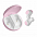 Наушники беспроводные GEOZON SPACE, с зарядным боксом, покрытие soft touch, розовые с логотипом в Ставрополе заказать по выгодной цене в кибермаркете AvroraStore
