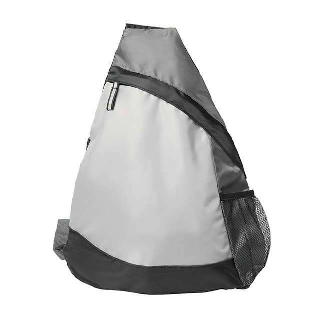 Рюкзак Pick, белый/серый/чёрный, 41 x 32 см, 100% полиэстер 210D с логотипом в Ставрополе заказать по выгодной цене в кибермаркете AvroraStore