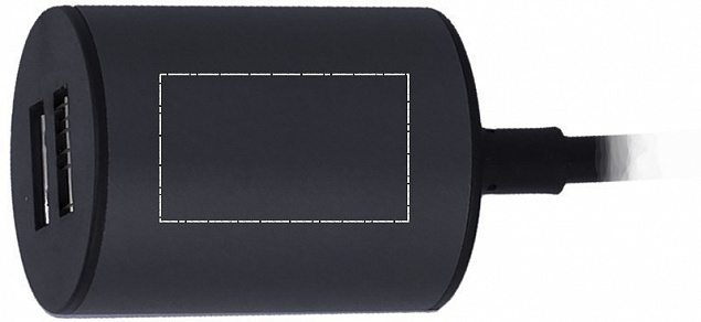 Зарядное устройство USB, длина с логотипом в Ставрополе заказать по выгодной цене в кибермаркете AvroraStore