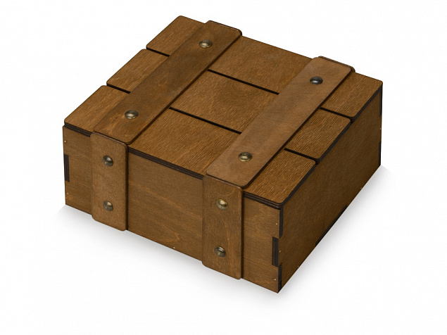 Подарочная деревянная коробка Quadro с логотипом в Ставрополе заказать по выгодной цене в кибермаркете AvroraStore