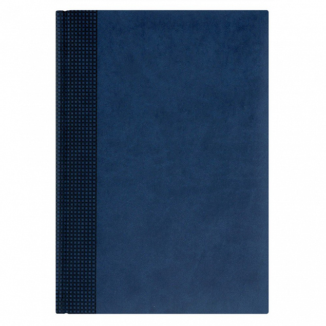 Недатированный ежедневник VELVET 650U (5451) 145x205 мм , без календаря, синий с логотипом в Ставрополе заказать по выгодной цене в кибермаркете AvroraStore