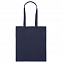 Холщовая сумка Basic 105, синяя с логотипом в Ставрополе заказать по выгодной цене в кибермаркете AvroraStore