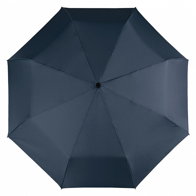 Складной зонт Magic с проявляющимся рисунком, темно-синий с логотипом в Ставрополе заказать по выгодной цене в кибермаркете AvroraStore