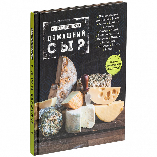 Книга «Домашний сыр» с логотипом в Ставрополе заказать по выгодной цене в кибермаркете AvroraStore