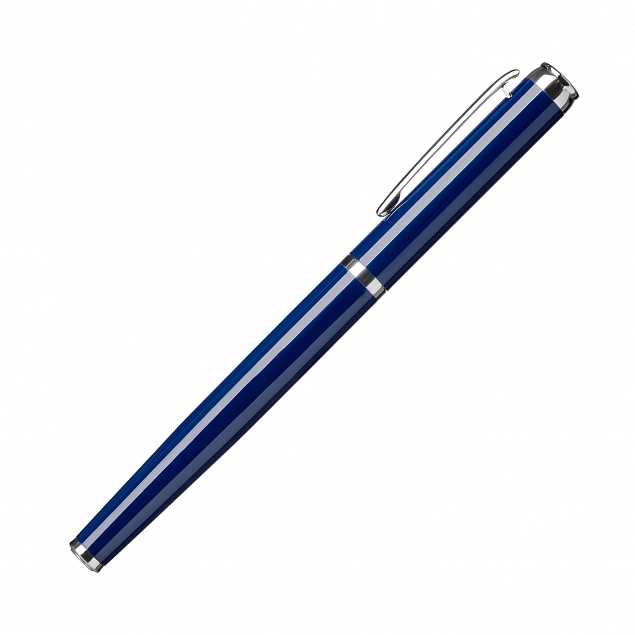 Ручка-роллер Sonata синяя с логотипом в Ставрополе заказать по выгодной цене в кибермаркете AvroraStore