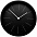 Часы настенные Neo, черные с белым с логотипом в Ставрополе заказать по выгодной цене в кибермаркете AvroraStore