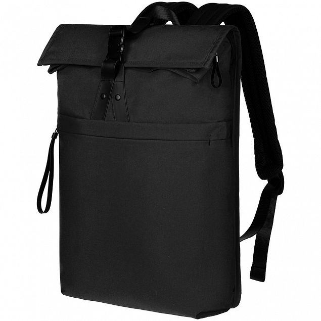Рюкзак urbanPulse, черный с логотипом в Ставрополе заказать по выгодной цене в кибермаркете AvroraStore