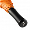 Зонт-трость Lanzer, оранжевый с логотипом в Ставрополе заказать по выгодной цене в кибермаркете AvroraStore