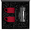 Набор для чая на 2 персоны Best Morning, красный с логотипом в Ставрополе заказать по выгодной цене в кибермаркете AvroraStore
