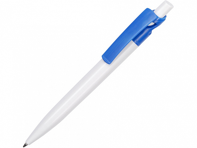 Ручка пластиковая шариковая Maxx White с логотипом в Ставрополе заказать по выгодной цене в кибермаркете AvroraStore