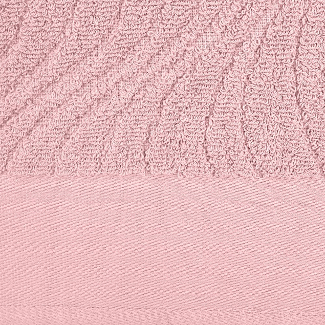 Полотенце New Wave, среднее, розовое с логотипом в Ставрополе заказать по выгодной цене в кибермаркете AvroraStore