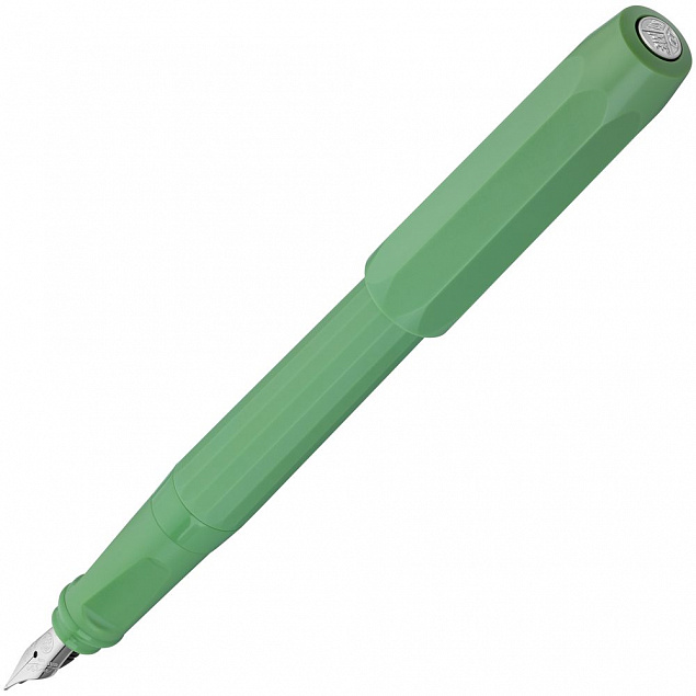 Ручка перьевая Perkeo, зеленая с логотипом в Ставрополе заказать по выгодной цене в кибермаркете AvroraStore