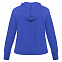 Толстовка женская Hooded Full Zip ярко-синяя с логотипом в Ставрополе заказать по выгодной цене в кибермаркете AvroraStore