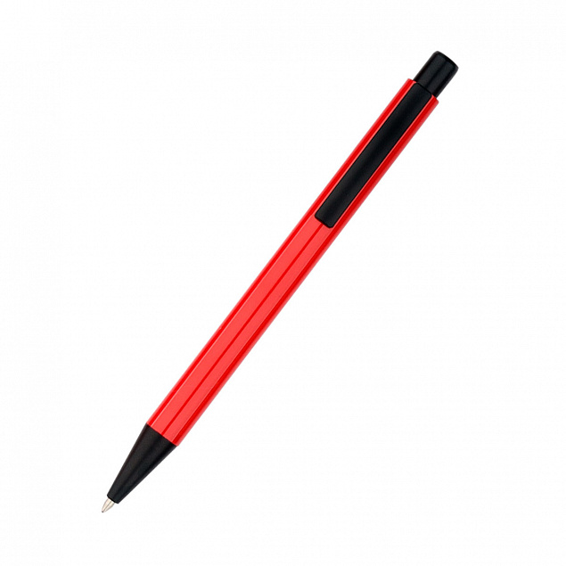 Ручка металлическая Deli - Красный PP с логотипом в Ставрополе заказать по выгодной цене в кибермаркете AvroraStore