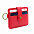Держатель банковских купюр Vanda - Красный PP с логотипом в Ставрополе заказать по выгодной цене в кибермаркете AvroraStore