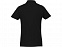 Рубашка поло «Helios» мужская с логотипом в Ставрополе заказать по выгодной цене в кибермаркете AvroraStore