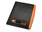 Папка для документов Guidon, черный/оранжевый с логотипом в Ставрополе заказать по выгодной цене в кибермаркете AvroraStore