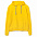 Толстовка с капюшоном Unit Kirenga, желтая с логотипом в Ставрополе заказать по выгодной цене в кибермаркете AvroraStore