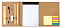 Школьный набор SCHOOL DAYS, коричневый с логотипом в Ставрополе заказать по выгодной цене в кибермаркете AvroraStore