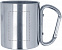 Кружка металлическая с карабино с логотипом в Ставрополе заказать по выгодной цене в кибермаркете AvroraStore