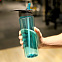 Пластиковая бутылка Mystik - Синий HH с логотипом в Ставрополе заказать по выгодной цене в кибермаркете AvroraStore