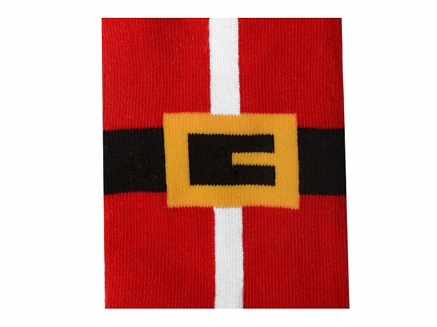 Набор носков с рождественской символикой в мешке мужские, 2 пары, красный с логотипом в Ставрополе заказать по выгодной цене в кибермаркете AvroraStore