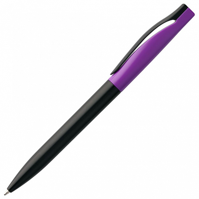 Ручка шариковая Pin Special, черно-оранжевая с логотипом в Ставрополе заказать по выгодной цене в кибермаркете AvroraStore
