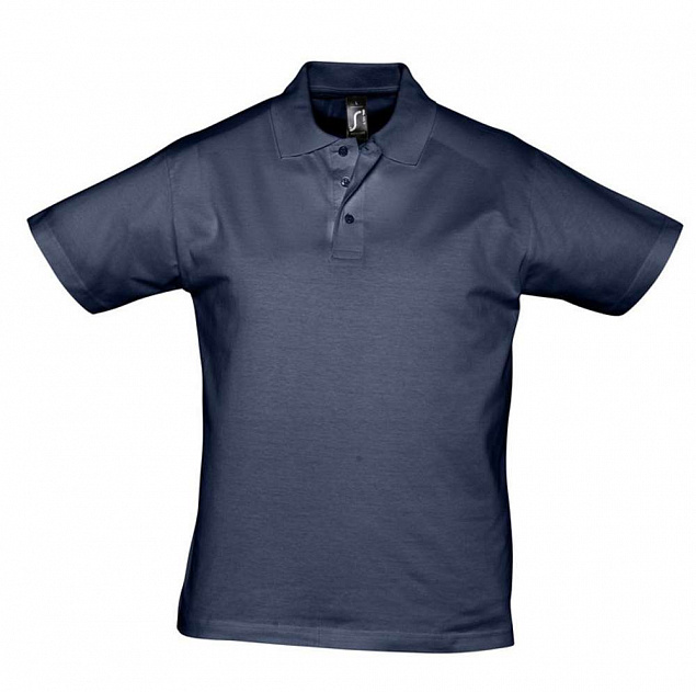Рубашка поло мужская Prescott Men 170, кобальт (темно-синяя) с логотипом в Ставрополе заказать по выгодной цене в кибермаркете AvroraStore