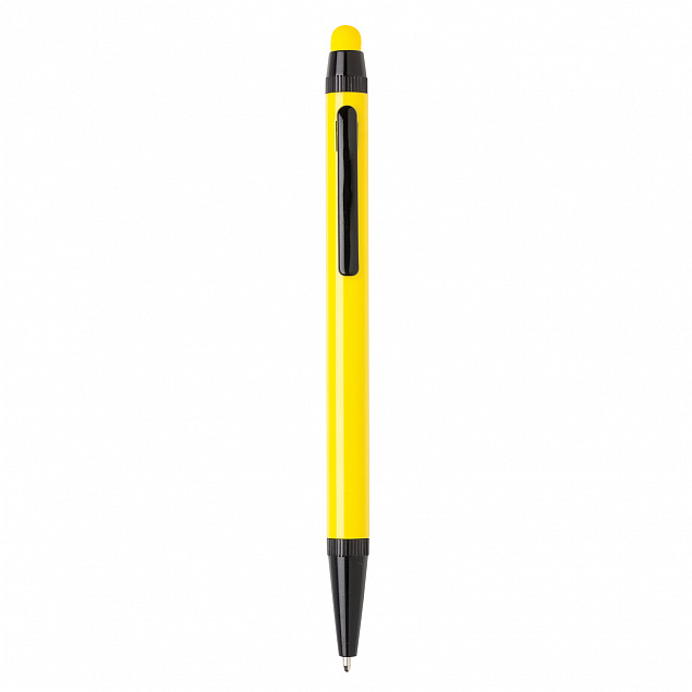 Алюминиевая ручка-стилус с логотипом в Ставрополе заказать по выгодной цене в кибермаркете AvroraStore