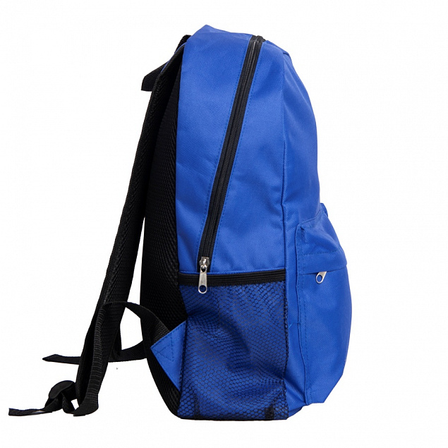Рюкзак DISCO, синий, 40 x 29 x11 см, 100% полиэстер 600D с логотипом в Ставрополе заказать по выгодной цене в кибермаркете AvroraStore