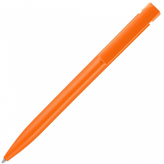 Ручка шариковая Liberty Polished, оранжевая с логотипом в Ставрополе заказать по выгодной цене в кибермаркете AvroraStore