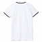 Рубашка поло женская Practice women 270, белая с темно-синим с логотипом в Ставрополе заказать по выгодной цене в кибермаркете AvroraStore